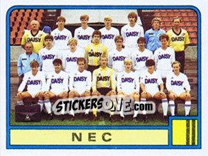 Cromo Team NEC - Voetbal 1983-1984 - Panini