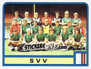 Sticker Team SVV - Voetbal 1983-1984 - Panini
