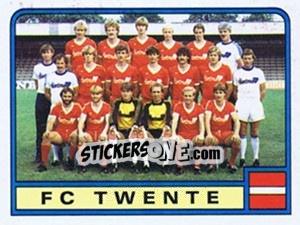 Cromo Team FC Twente - Voetbal 1983-1984 - Panini