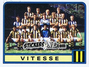 Sticker Team Vitesse - Voetbal 1983-1984 n. 333 - Panini