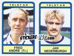 Figurina Fred Andre / Jan Nederburgh - Voetbal 1983-1984 - Panini