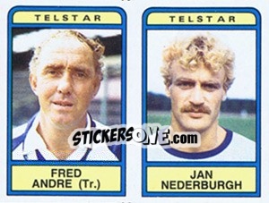 Figurina Fred Andre / Jan Nederburgh - Voetbal 1983-1984 n. 403 - Panini