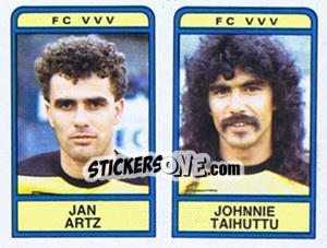 Figurina Jan Artz / Johnnie Taihuttu - Voetbal 1983-1984 - Panini
