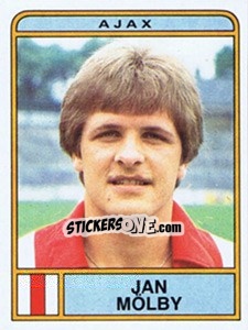 Sticker Jan Molby - Voetbal 1983-1984 n. 9 - Panini