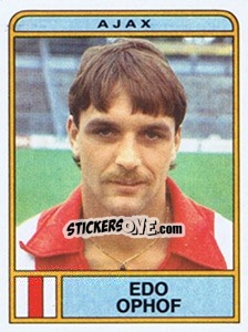 Figurina Edo Ophof - Voetbal 1983-1984 - Panini