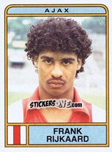 Sticker Frank Rijkaard - Voetbal 1983-1984 - Panini