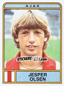 Cromo Jesper Olsen - Voetbal 1983-1984 - Panini
