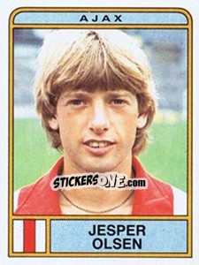 Figurina Jesper Olsen - Voetbal 1983-1984 - Panini