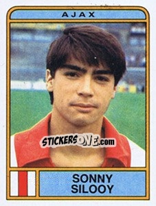 Sticker Sonny Silooy - Voetbal 1983-1984 - Panini