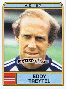 Sticker Eddy Treytel - Voetbal 1983-1984 - Panini