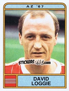 Sticker David Loggie - Voetbal 1983-1984 n. 37 - Panini