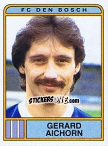 Sticker Gerard Aichorn - Voetbal 1983-1984 n. 43 - Panini