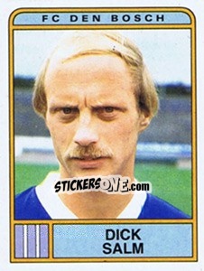 Sticker Dick Salm - Voetbal 1983-1984 - Panini