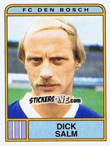 Sticker Dick Salm - Voetbal 1983-1984 n. 44 - Panini