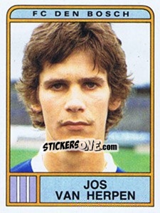 Sticker Jos van Herpen - Voetbal 1983-1984 - Panini