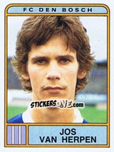 Sticker Jos van Herpen - Voetbal 1983-1984 n. 46 - Panini