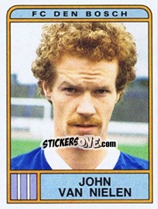Sticker John van Nielen - Voetbal 1983-1984 - Panini