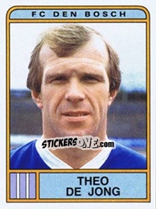 Cromo Theo de Jong - Voetbal 1983-1984 - Panini