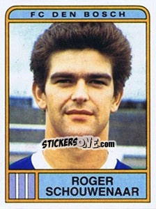 Figurina Roger Schouwenaar - Voetbal 1983-1984 - Panini