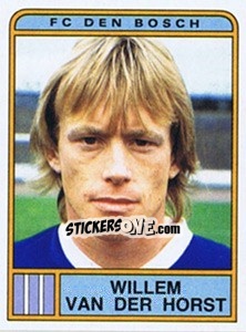 Figurina Willem van der Horst - Voetbal 1983-1984 - Panini