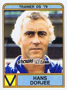 Figurina Hans Dorjee - Voetbal 1983-1984 - Panini