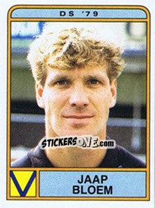 Sticker Jaap Bloem - Voetbal 1983-1984 n. 59 - Panini