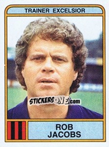 Sticker Rob Jacobs - Voetbal 1983-1984 - Panini