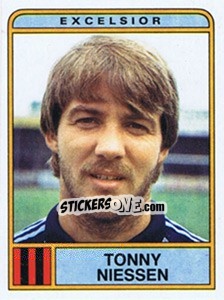 Sticker Tonny Nielsen - Voetbal 1983-1984 - Panini