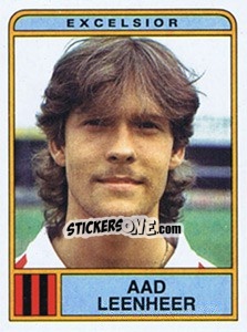 Sticker Aad Leenheer - Voetbal 1983-1984 - Panini