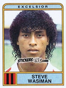 Sticker Steve Wasiman - Voetbal 1983-1984 - Panini