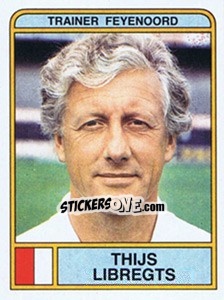 Sticker Thijs Libregts - Voetbal 1983-1984 n. 92 - Panini