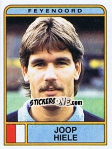 Sticker Joop Hiele - Voetbal 1983-1984 n. 93 - Panini
