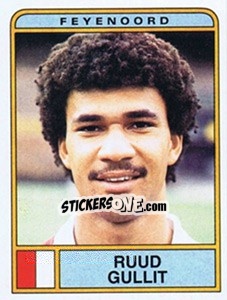 Sticker Ruud Gullit - Voetbal 1983-1984 n. 101 - Panini