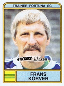 Sticker Frans Korver