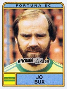 Sticker Jo Bux - Voetbal 1983-1984 n. 116 - Panini