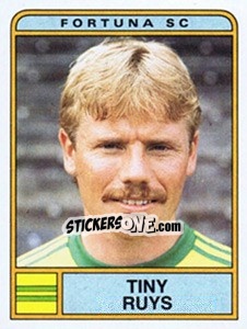 Figurina Tiny Ruys - Voetbal 1983-1984 - Panini