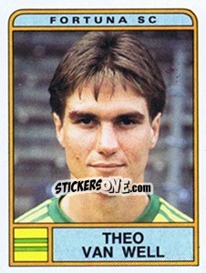 Cromo Theo van Well - Voetbal 1983-1984 n. 122 - Panini