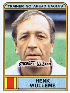 Sticker Henk Wullems - Voetbal 1983-1984 n. 126 - Panini