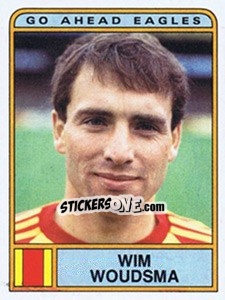 Sticker Wim Woudsma - Voetbal 1983-1984 n. 134 - Panini