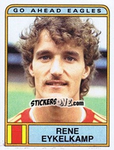 Sticker Rene Eykelkamp - Voetbal 1983-1984 - Panini