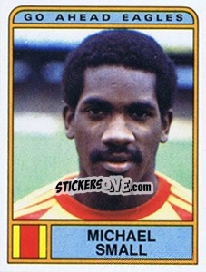 Sticker Michael Small - Voetbal 1983-1984 n. 137 - Panini
