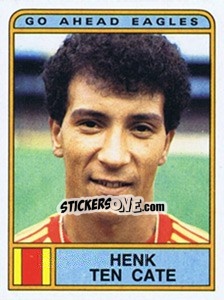 Sticker Henk ten Cate - Voetbal 1983-1984 - Panini