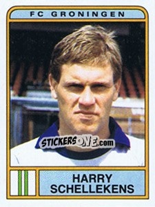 Figurina Harry Schellekens - Voetbal 1983-1984 - Panini