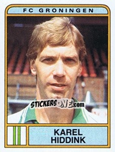 Cromo Karel Hiddink - Voetbal 1983-1984 - Panini
