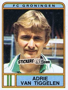 Figurina Adrie van Tiggelen - Voetbal 1983-1984 - Panini