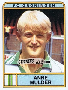 Figurina Anne Mulder - Voetbal 1983-1984 - Panini