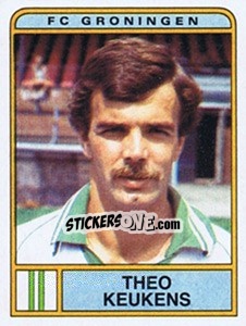 Figurina Theo Keukens - Voetbal 1983-1984 - Panini