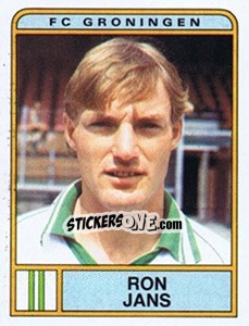 Sticker Ron Jans - Voetbal 1983-1984 n. 153 - Panini