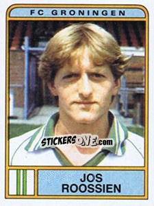 Sticker Jos Roosien - Voetbal 1983-1984 - Panini