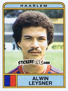 Sticker Alwin Leysner - Voetbal 1983-1984 n. 163 - Panini